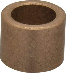 Boston Gear - 7/16" Inside x 5/8" Outside Diam, Oil Impregnated Bronze SAE-841 Sleeve Bearing - 1/2" OAL - First Tool & Supply