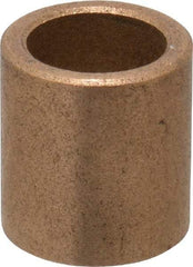 Boston Gear - 1/2" Inside x 11/16" Outside Diam, Oil Impregnated Bronze SAE-841 Sleeve Bearing - 3/4" OAL - First Tool & Supply