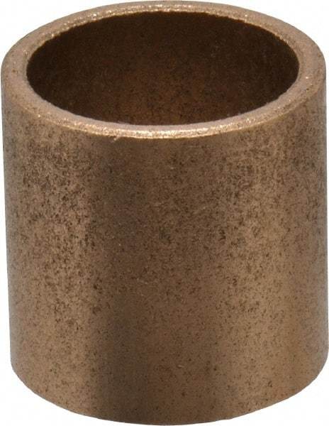 Boston Gear - 5/8" Inside x 3/4" Outside Diam, Oil Impregnated Bronze SAE-841 Sleeve Bearing - 3/4" OAL - First Tool & Supply