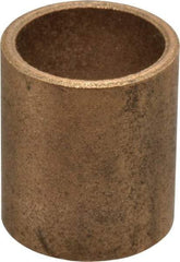 Boston Gear - 5/8" Inside x 3/4" Outside Diam, Oil Impregnated Bronze SAE-841 Sleeve Bearing - 7/8" OAL - First Tool & Supply