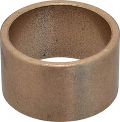 Boston Gear - 1-1/2" Inside x 1-3/4" Outside Diam, Oil Impregnated Bronze SAE-841 Sleeve Bearing - 1" OAL - First Tool & Supply