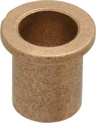 Boston Gear - 5/8" Inside x 3/4" Outside Diam, Oil Impregnated Bronze Sleeve Bearing - 1" Flange Outside Diam, 1/8" Flange Thickness, 1" OAL - First Tool & Supply