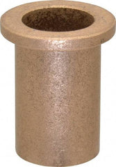 Boston Gear - 5/8" Inside x 3/4" Outside Diam, Oil Impregnated Bronze Sleeve Bearing - 1" Flange Outside Diam, 1/8" Flange Thickness, 1-1/4" OAL - First Tool & Supply