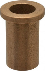 Boston Gear - 5/8" Inside x 13/16" Outside Diam, Oil Impregnated Bronze Sleeve Bearing - 1-1/16" Flange Outside Diam, 5/32" Flange Thickness, 1-1/2" OAL - First Tool & Supply