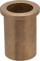 Boston Gear - 1" Inside x 1-1/4" Outside Diam, Oil Impregnated Bronze Sleeve Bearing - 1-1/2" Flange Outside Diam, 3/16" Flange Thickness, 2" OAL - First Tool & Supply