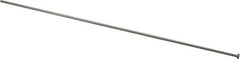 Gibraltar - 2.2mm Pin Diam, 4mm Head Diam x 2mm Head Height, 250mm OAL, Straight Ejector Pin - Steel, 248mm Pin Length - First Tool & Supply