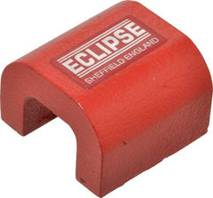 Eclipse - 0 Hole, 2-7/16" Overall Width, 2-3/8" Deep, 1-13/64" High, 76 Lb Average Pull Force, Alnico Power Magnets - 14.28mm Pole Width, 550°C Max Operating Temp, Grade 5 Alnico - First Tool & Supply