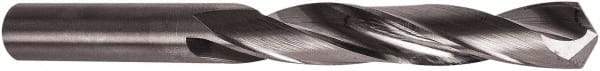 Precision Twist Drill - #28 118° Solid Carbide Jobber Drill - Bright Finish, Right Hand Cut, 2-1/2" OAL, Split Point - First Tool & Supply