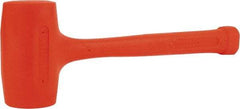 Stanley - 42 oz Head 2-15/32" Face Diam Soft Face Urethane Dead Blow Hammer - 14-3/8" OAL, Composite Handle - First Tool & Supply