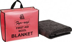 Steiner - Wool Fire Blanket - 7 Ft. Long x 62 Inch Wide, Comes in Tote Bag - First Tool & Supply