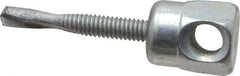 ITW Buildex - 3/8" Zinc-Plated Steel Horizontal (Cross Drilled) Mount Threaded Rod Anchor - 5/8" Diam x 1-1/2" Long, 970 Lb Ultimate Pullout, For Use with Steel - First Tool & Supply