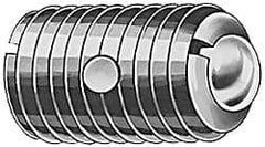 TE-CO - M10x1.5, 5.99mm Ball Diam, 19mm Body Length, 2.01mm Max Ball Reach, Threaded Ball Plunger - First Tool & Supply