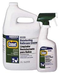 Comet USA LLC - 32 oz Spray Bottle Liquid Bathroom Cleaner - Citrus Scent, Disinfectant, General Purpose Cleaner - First Tool & Supply