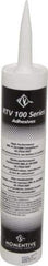 Momentive Performance Materials - 10.1 oz Tube White RTV Silicone Joint Sealant - 204.44°F Max Operating Temp, 20 min Tack Free Dry Time, 24 hr Full Cure Time, Series RTV100 - First Tool & Supply