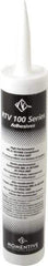 Momentive Performance Materials - 10.1 oz Tube Clear RTV Silicone Joint Sealant - 400°F Max Operating Temp, 20 min Tack Free Dry Time, 24 hr Full Cure Time, Series RTV100 - First Tool & Supply