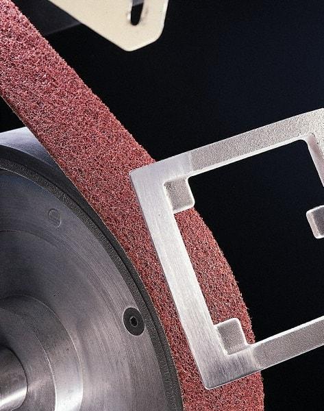 3M - 1" Wide x 42" OAL, Aluminum Oxide Abrasive Belt - Aluminum Oxide, Very Fine, Nonwoven, Series SC-BL - First Tool & Supply