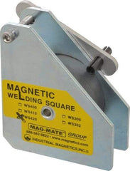 Mag-Mate - 3-3/4" Wide x 1-1/2" Deep x 4-3/8" High, Rare Earth Magnetic Welding & Fabrication Square - 150 Lb Average Pull Force - First Tool & Supply