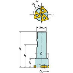 A328-044B19-13M Grooving Cutter - First Tool & Supply