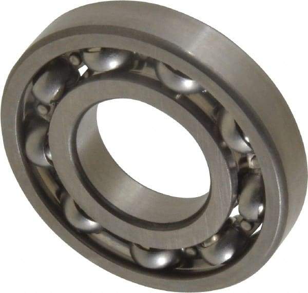 SKF - 3/4" Bore Diam, 1-5/8" OD, Open Deep Groove Radial Ball Bearing - 5/16" Wide, 1 Row, Round Bore, 1,150 Lb Static Capacity, 2,100 Lb Dynamic Capacity - First Tool & Supply