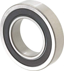 SKF - 1-1/4" Bore Diam, 2-1/4" OD, Double Seal Deep Groove Radial Ball Bearing - 1/2" Wide, 1 Row, Round Bore, 2,090 Lb Static Capacity, 3,150 Lb Dynamic Capacity - First Tool & Supply