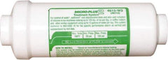 Nu-Calgon - 1/4 Inch Pipe, Inline Water Filter System with Disposable Filter and Quick Disconnect Fittings - Reduces Sediment, Taste, Odor, Chlorine and Scale - First Tool & Supply