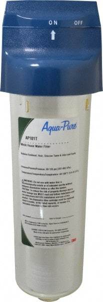 3M Aqua-Pure - 4-9/16 Inch Outside Diameter, 9-3/4 Inch Cartridge Length, 5 Micron Rating, Cartridge Filter Assembly - 3/4 Inch Pipe, Reduces Dirt and Rust - First Tool & Supply