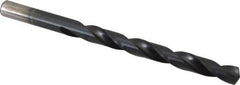 Chicago-Latrobe - Letter P 135° High Speed Steel Jobber Drill - TiAlN Finish, Right Hand Cut, Spiral Flute, Straight Shank, 4-5/8" OAL, Split Point - First Tool & Supply