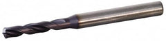 Kennametal - 9.19988mm 140° Spiral Flute Solid Carbide Screw Machine Drill Bit - First Tool & Supply