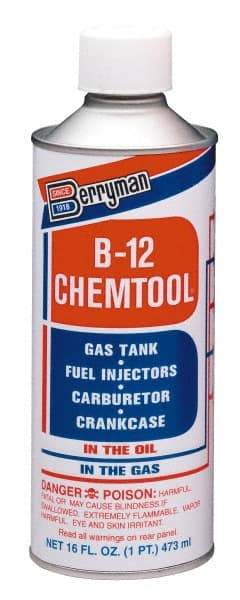 Berryman Products - Aromatic Hydrocarbons Carburetor & Parts Cleaner - 16 oz Pour Can - First Tool & Supply