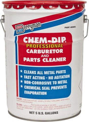 Berryman Products - Chlorinated Carburetor & Parts Cleaner - 5 Gal Pail - First Tool & Supply