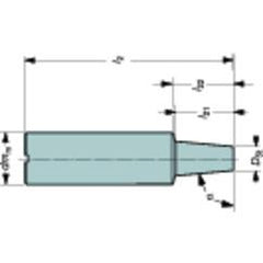 AE12-A16-CS-075 Milling Cutters With Exchangeable Solid Cutting Head - First Tool & Supply