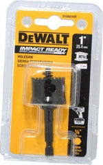 DeWALT - 1" Diam, 5/8" Cutting Depth, Hole Saw - Bi-Metal Saw, Toothed Edge - First Tool & Supply