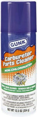 Gunk - Nonchlorinated Carburetor & Parts Cleaner - 15 oz Aerosol Can - First Tool & Supply