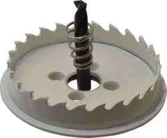 Lenox - 2-3/4" Diam, 1/2" Cutting Depth, Hole Saw - Carbide-Tipped Saw, Toothed Edge - First Tool & Supply