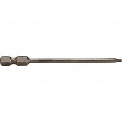 Apex - Torx Screwdriver Bits Type: Torx Bit Drive Size (Inch): 1/4 - First Tool & Supply