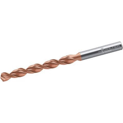 Walter-Titex - 15.3mm 130° Cobalt Jobber Drill - AlCrN Finish, Right Hand Cut, Parabolic Flute, Straight Shank, 178mm OAL, UFL Point - First Tool & Supply