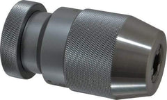 Jacobs - JT2, 3/64 to 1/2" Capacity, Tapered Mount Drill Chuck - Keyless, 1-13/16" Sleeve Diam, 3-15/32" Open Length - Exact Industrial Supply