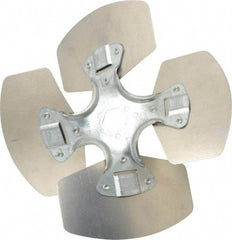 Made in USA - 10" Blade Diam, Commercial Fan Blade - Counterclockwise Rotation, 4 Blades - First Tool & Supply