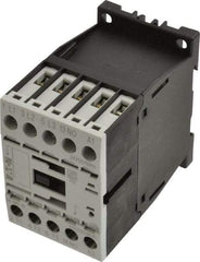 Eaton Cutler-Hammer - 3 Pole, 24 Coil VAC, 20 Amp, Nonreversible Open Enclosure IEC Contactor - 1 Phase hp: 0.5 at 115 V, 1 at 200 V, 1.5 at 230 V, 3 Phase hp: 3 at 200 V, 3 at 230 V, 5 at 460 V, 7.5 at 575 V, 9 Amp Inductive Load Rating Listed - First Tool & Supply