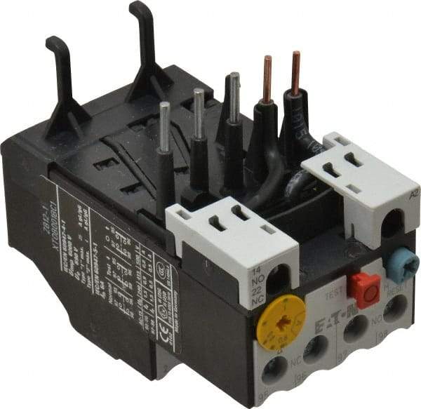 Eaton Cutler-Hammer - 0.6 to 1 Amp, 690 VAC, Thermal IEC Overload Relay - Trip Class 10, For Use with 7-15 A Contactors - First Tool & Supply