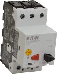 Eaton Cutler-Hammer - 1 Amp, IEC, Open Pushbutton Manual Motor Starter - 45mm Wide x 85mm Deep x 3.6667" High, 1/2 hp at 600 V & 2 hp at 480 V, CE Approved, CSA Certified, DIN VDE, EN/IEC, UL 508 Type E Compliant & UL Listed - First Tool & Supply