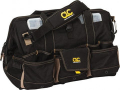 CLC - 37 Pocket Black Polyester Tool Bag - 18" Wide x 11" Deep x 11" High - First Tool & Supply