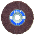 6 x 1 x 1" - 120 Grit - Aluminum Oxide - Non-Woven Flap Wheel - First Tool & Supply
