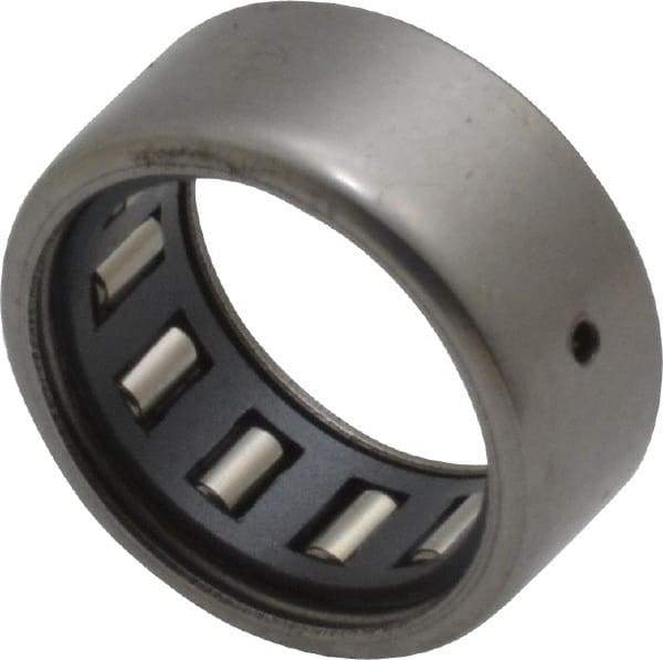 IKO - 1/2" Bore Diam, 820 Lb. Dynamic Capacity, 1/2 x 11/16 x 5/16", Caged, Open End, Shell Needle Roller Bearing - 11/16" Outside Diam, 5/16" Wide - First Tool & Supply