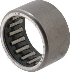 IKO - 11/16" Bore Diam, 1,930 Lb. Dynamic Capacity, 11/16 x 7/8 x 1/2", Caged, Open End, Shell Needle Roller Bearing - 7/8" Outside Diam, 1/2" Wide - First Tool & Supply