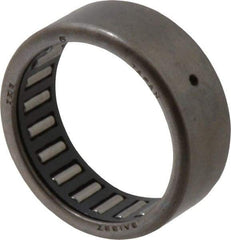 IKO - 1-1/8" Bore Diam, 2,900 Lb. Dynamic Capacity, 1-1/8 x 1-3/8 x 1/2", Caged, Open End, Shell Needle Roller Bearing - 1-3/8" Outside Diam, 1/2" Wide - First Tool & Supply