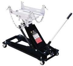 Omega Lift Equipment - 1,100 Lb Capacity Transmission Jack - 8-1/2 to 24-3/4" High, 15" Chassis Width x 31-1/8" Chassis Length - First Tool & Supply