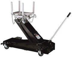 Omega Lift Equipment - 3,000 Lb Capacity Transmission Jack - 7-7/8 to 37-1/4" High, 26" Chassis Width x 46-3/4" Chassis Length - First Tool & Supply