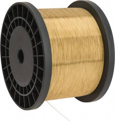 Global EDM - Brass Hard Grade Electrical Discharge Machining (EDM) Wire - 99 Lbs. Max Tensile Strength - First Tool & Supply