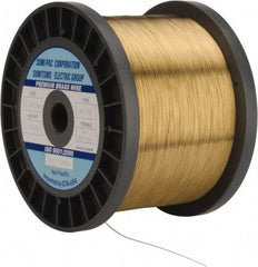 Global EDM - Brass Hard Grade Electrical Discharge Machining (EDM) Wire - 99 Lbs. Max Tensile Strength - First Tool & Supply